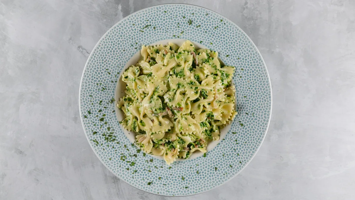 Farfalle al Capuciner