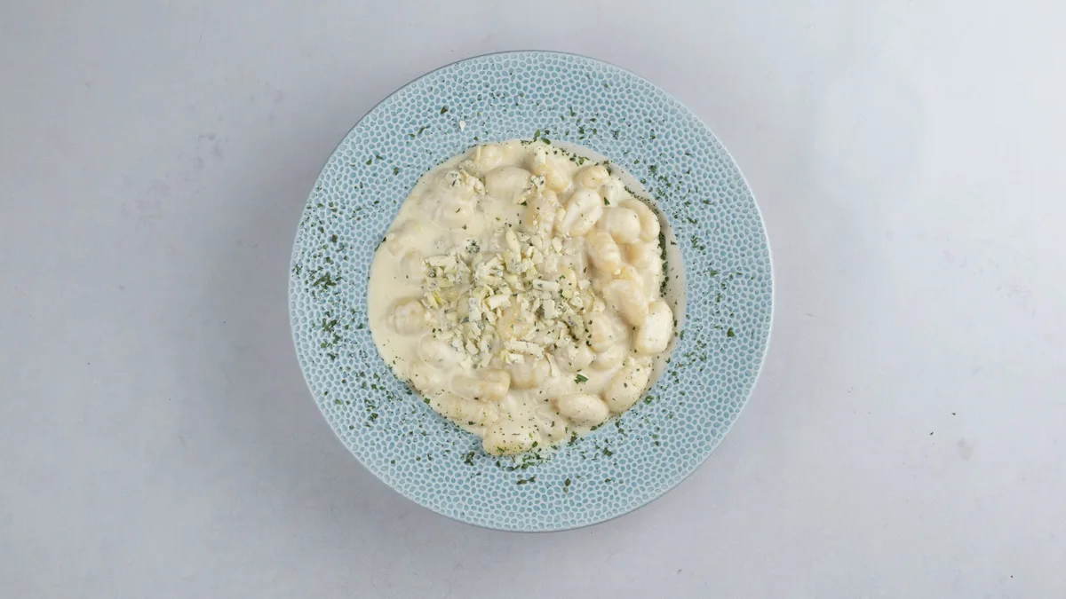 Njoki ai quattro formaggi