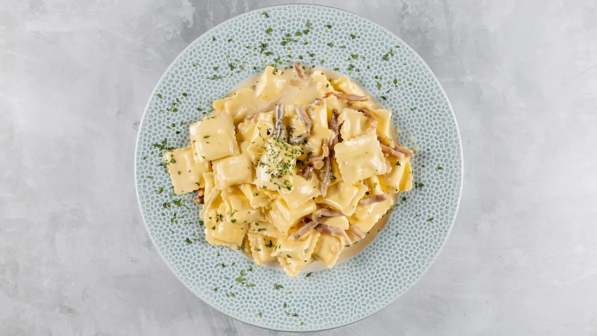 Ravioli al prosciutto