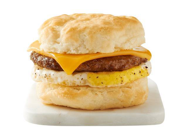 Sausage, Egg and Cheddar