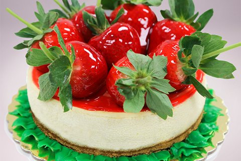 6" Strawberry Cheesecake