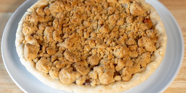 Apple Crumb Pie