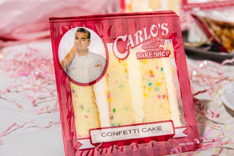 Confetti Cake Slice