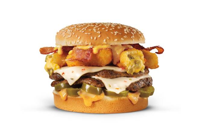 Double Carl’s Jr. El Diablo