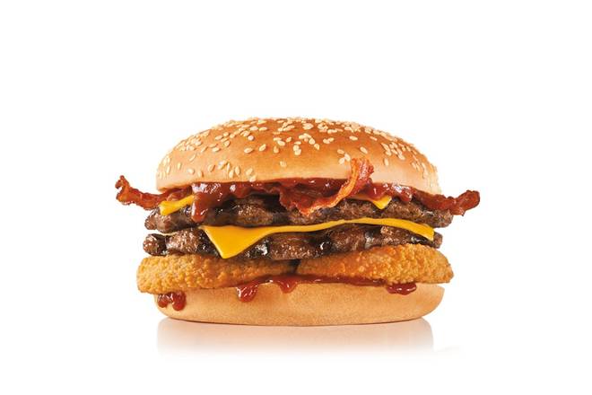 Double Western Bacon Cheeseburger