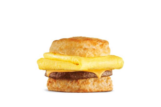 Sausage Egg and Cheese Biscuit