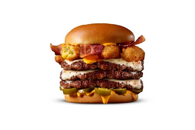 Triple Carl’s Jr. El Diablo