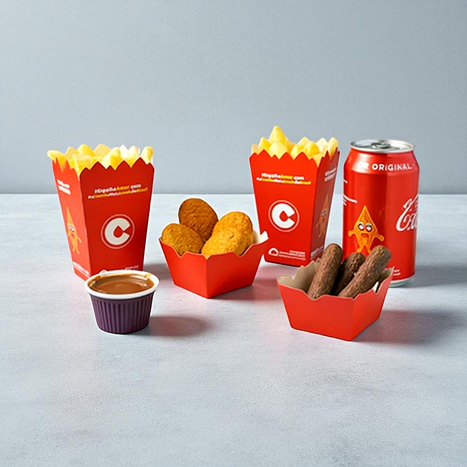 Carinhoxinha Combo com Coca-Cola