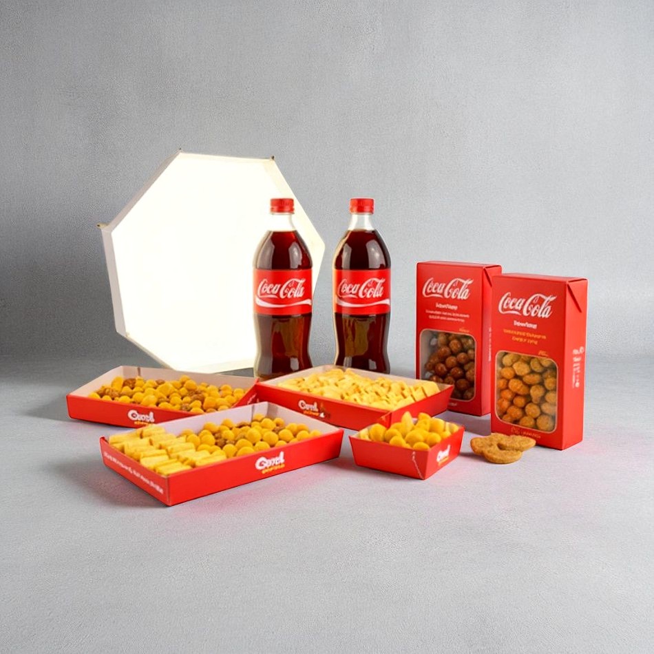 Kit 310 Salgados Mini 9g, 60 Pasteis, 30 Doces e Refrigerante