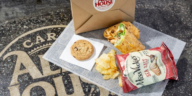 Chicken Caesar Wrap Boxed Lunch