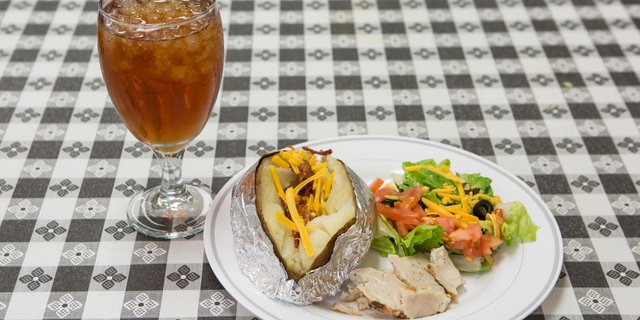 Baked Potato and Salad Bar