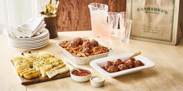 Penne Pomodoro w/ Meatballs