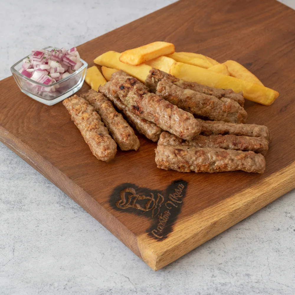 Ćevapi 10kom sa prilogom