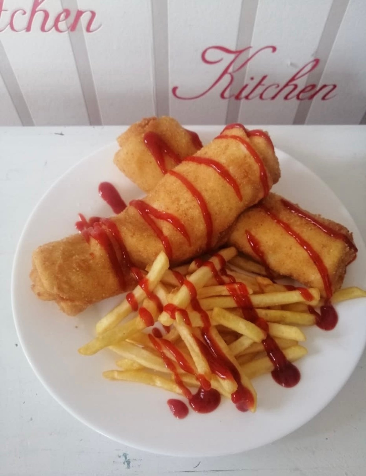 Pohovane palačinke sa piletinom i gorgonzola sosem