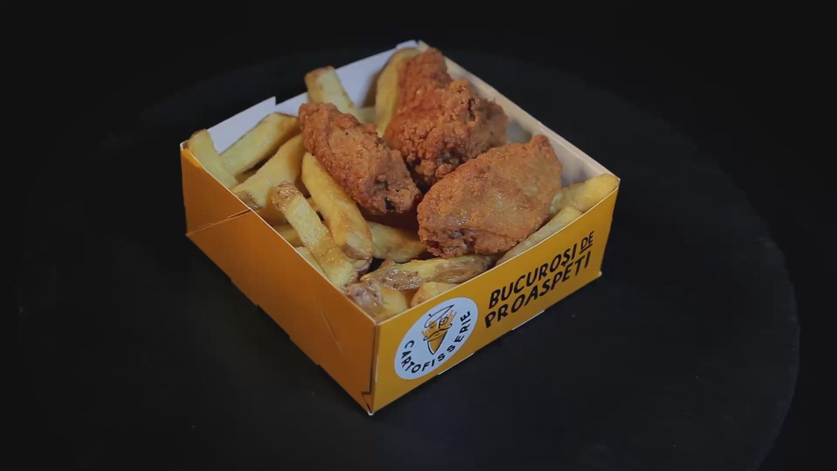 Cartofi cu Aripioare Crispy Snack