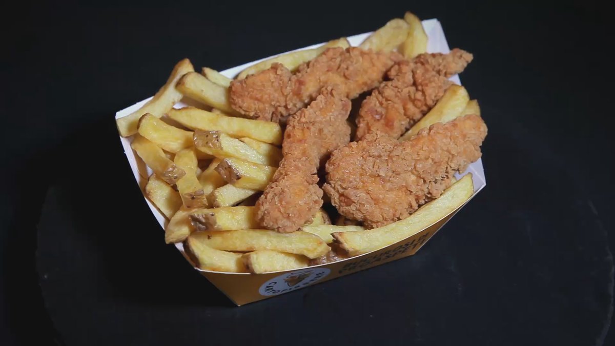 Cartofi cu Crispy Strips Large