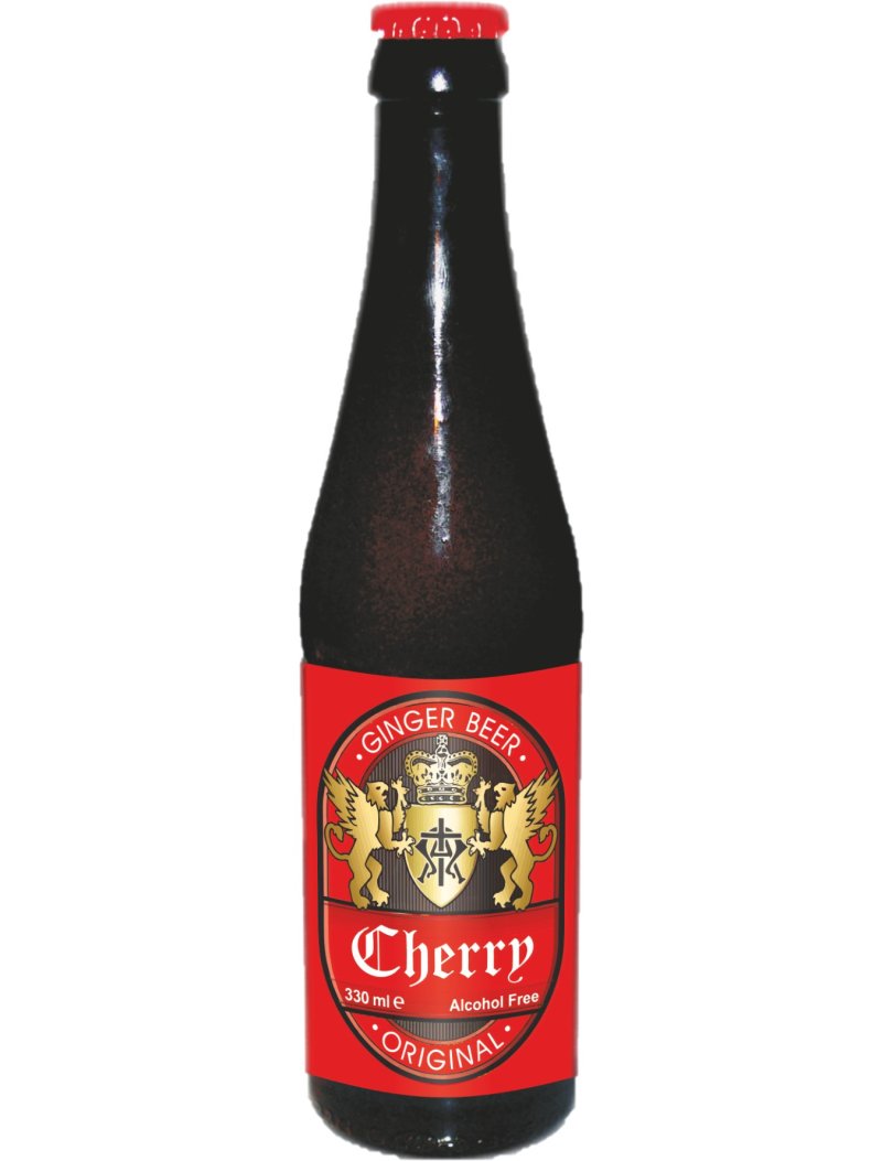 Bere din ghimbir cu cirese 330ml