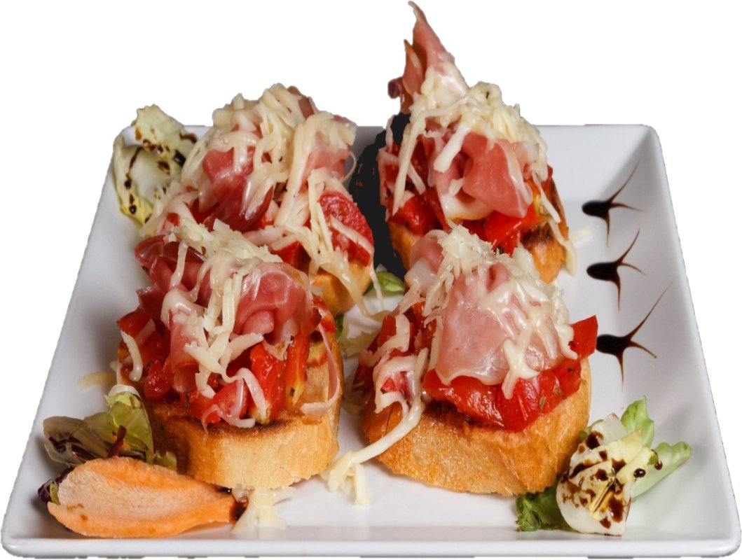 Bruschetta cu prosciutto crudo 180G