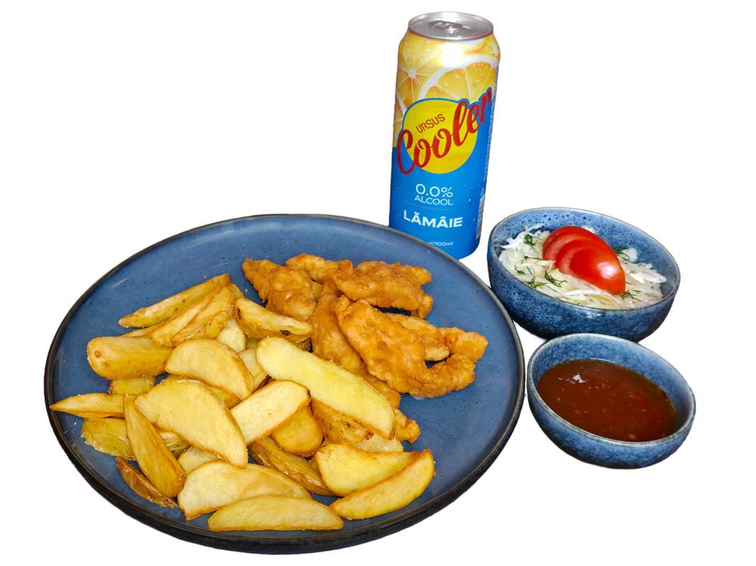 Meniu Crispy strips + Bautura