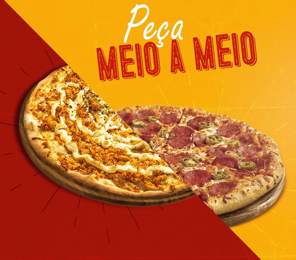 Pizza GRANDE - Meio a Meio