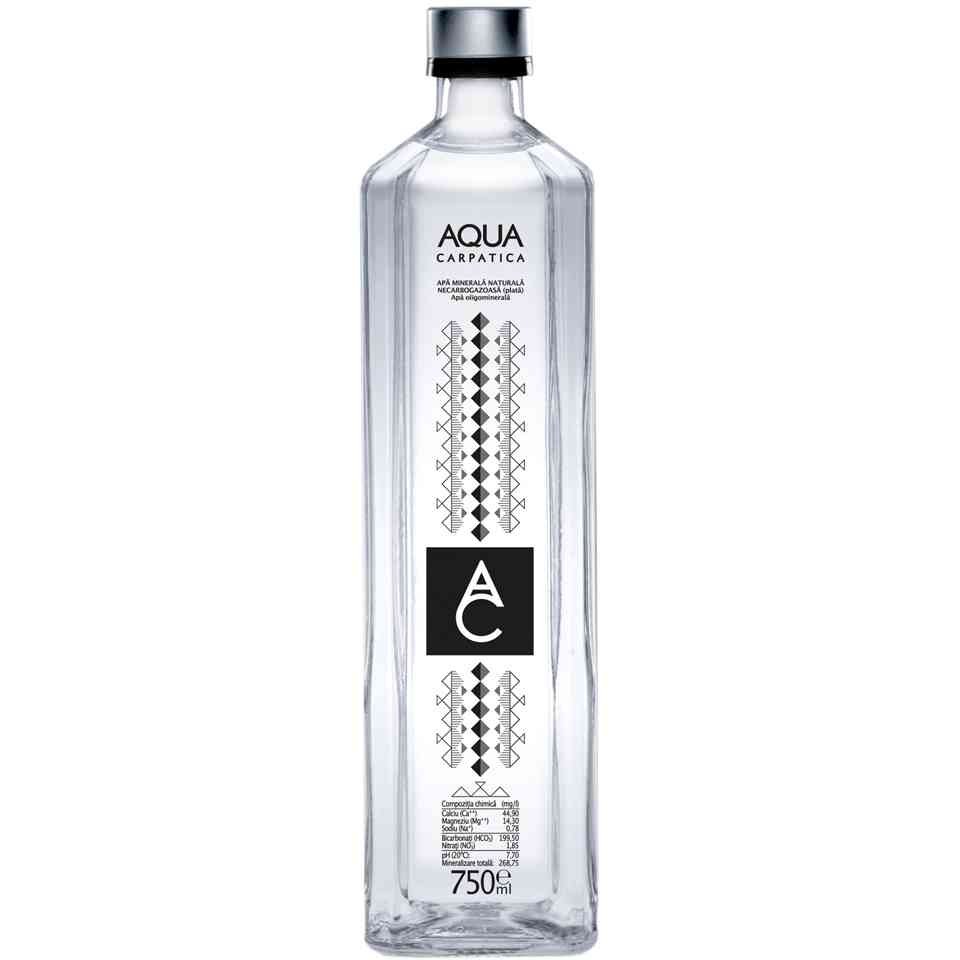 APA PLATA AQUA CARPATICA 750 ML