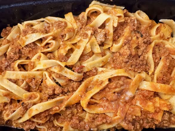 Fettuccine Bolognese