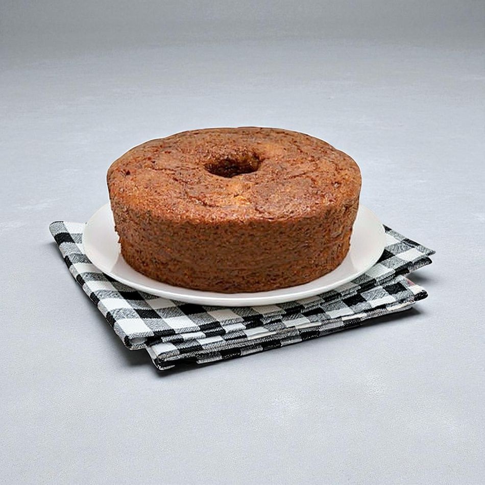 Mini Bolo Maça com Castanha