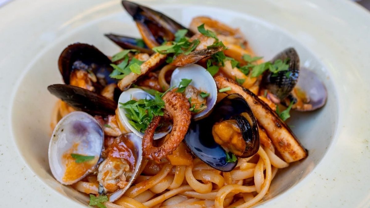 Linguine With Seafood