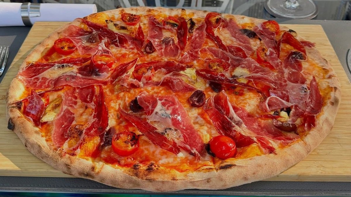 With Jamon Iberico De Pata Negra, Artichoke And Olives