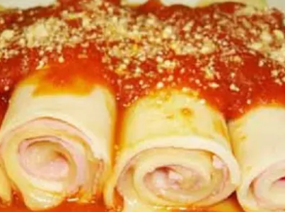 Panqueca de Presunto e Queijo Individual