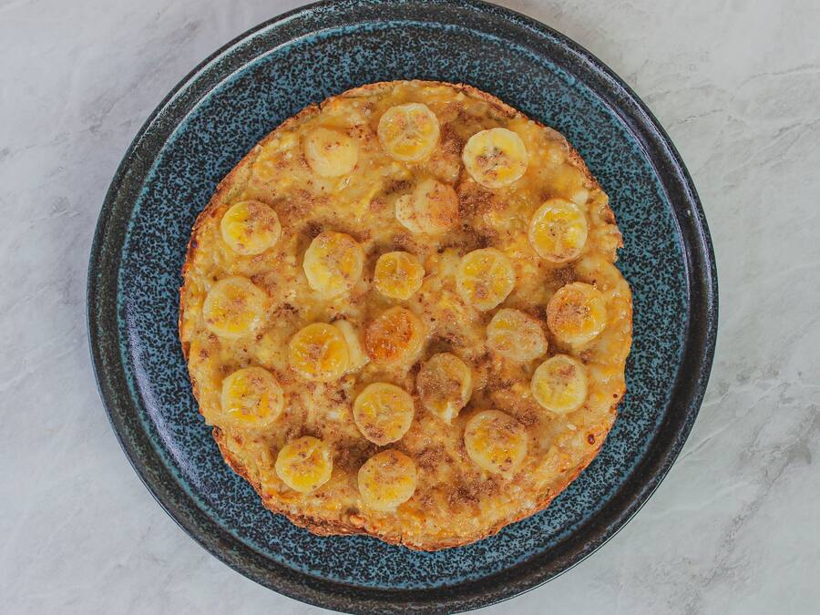 Pizza Brotinho Banana com Canela