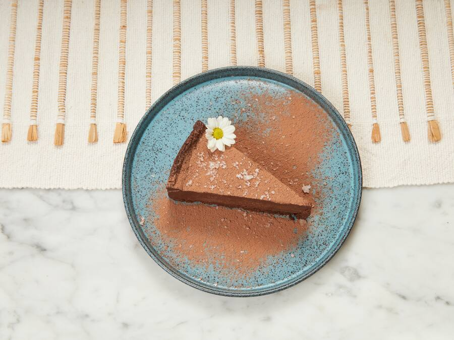 Torta de Chocolate e Flor de Sal
