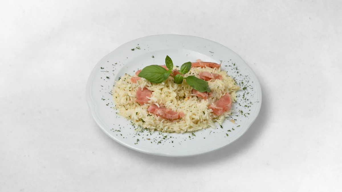 Risotto al Salmone