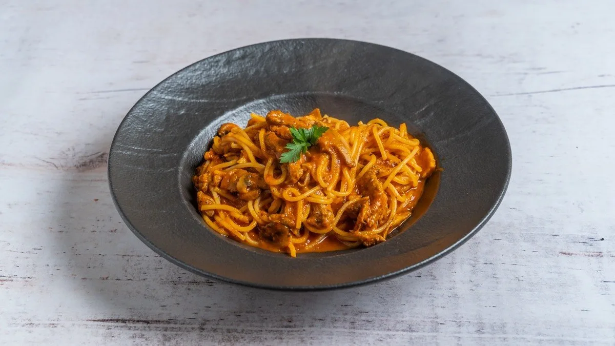 Pasta sa biftekom