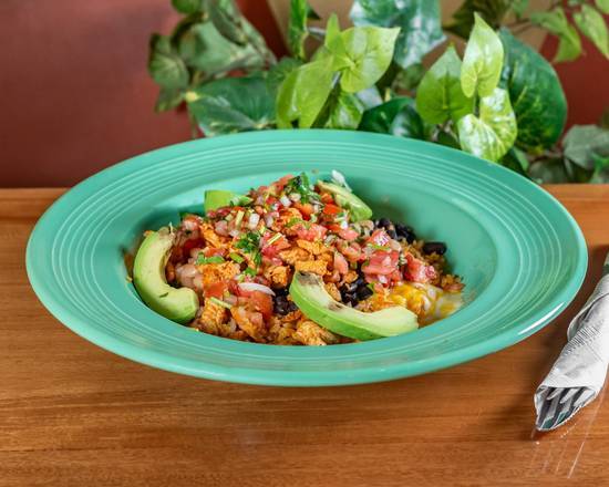 L-Taco Salad with Ground Beef