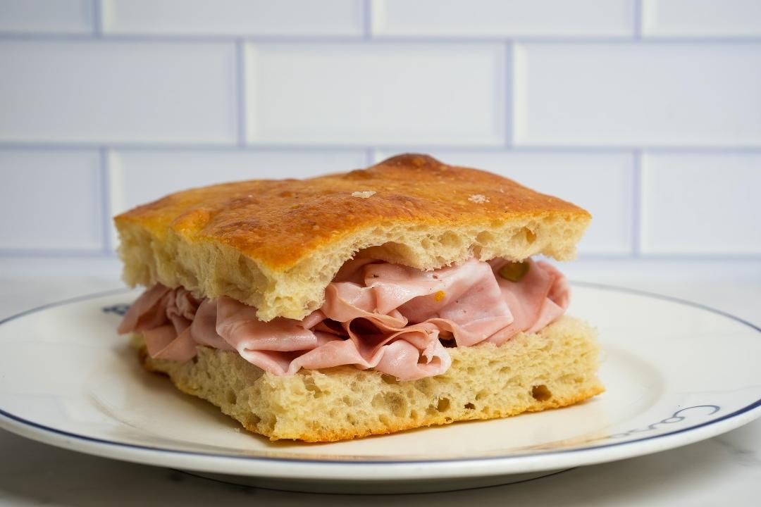 Focaccia Mortadella