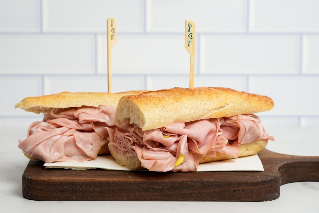 Mortadella Baguette