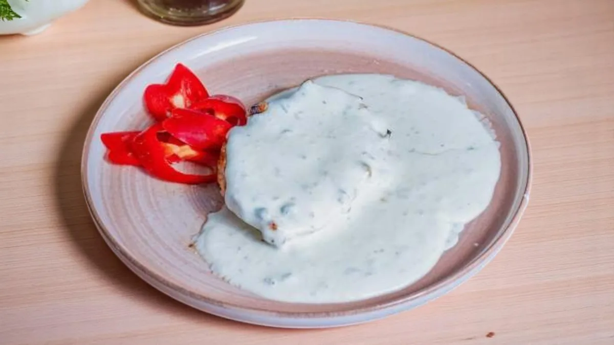 Piept de pui cu sos de gorgonzola
