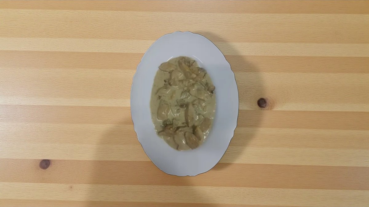 Piept de pui cu sos de hribi