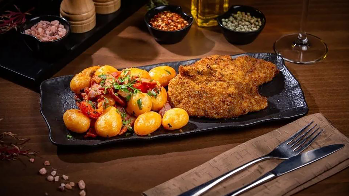 Piept de pui cu ierburi aromate