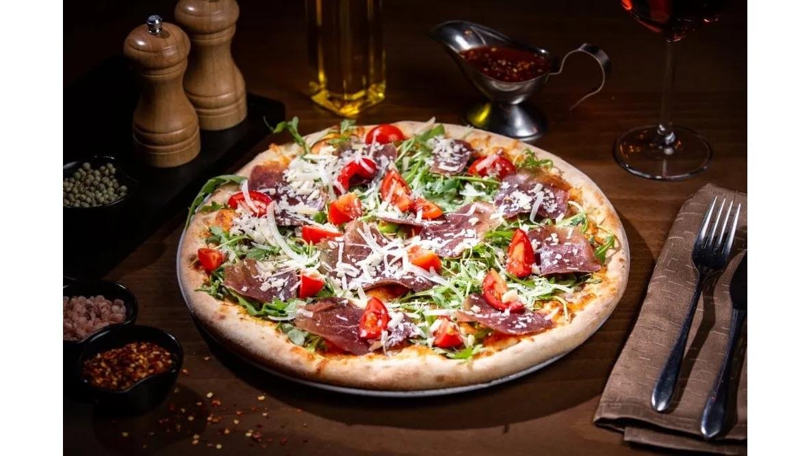 Pizza bresaola ø32cm