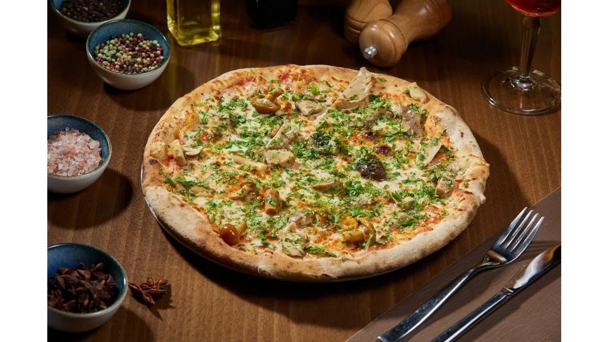 Pizza funghi porcini ø32cm