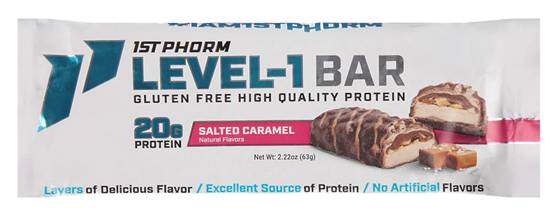 1st Phorm Level-1 Bar Salted Caramel 2.22oz
