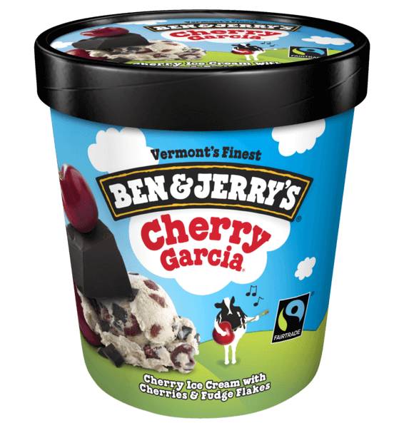 Ben and Jerry's Cherry Garcia Ice Cream 16oz