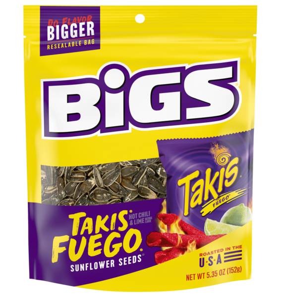 BIGS Takis Fuego Sunflower Seeds 5.35oz