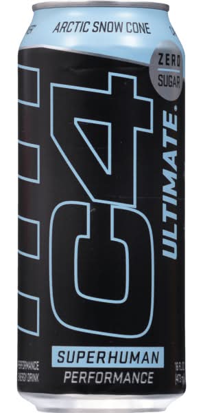C4 Ultimate Energy Arctic Snow Cone 16oz