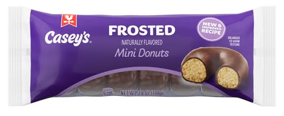 Casey’s Frosted Chocolate Mini Donuts 6-Pack