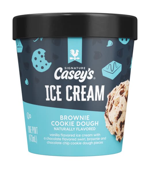 Casey's Brownie Cookie Dough Ice Cream 16oz