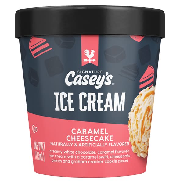 Casey's Caramel Cheesecake Ice Cream 16oz