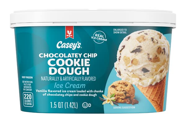 Casey's Chocolatey Chip Cookie Dough Ice Cream 48oz